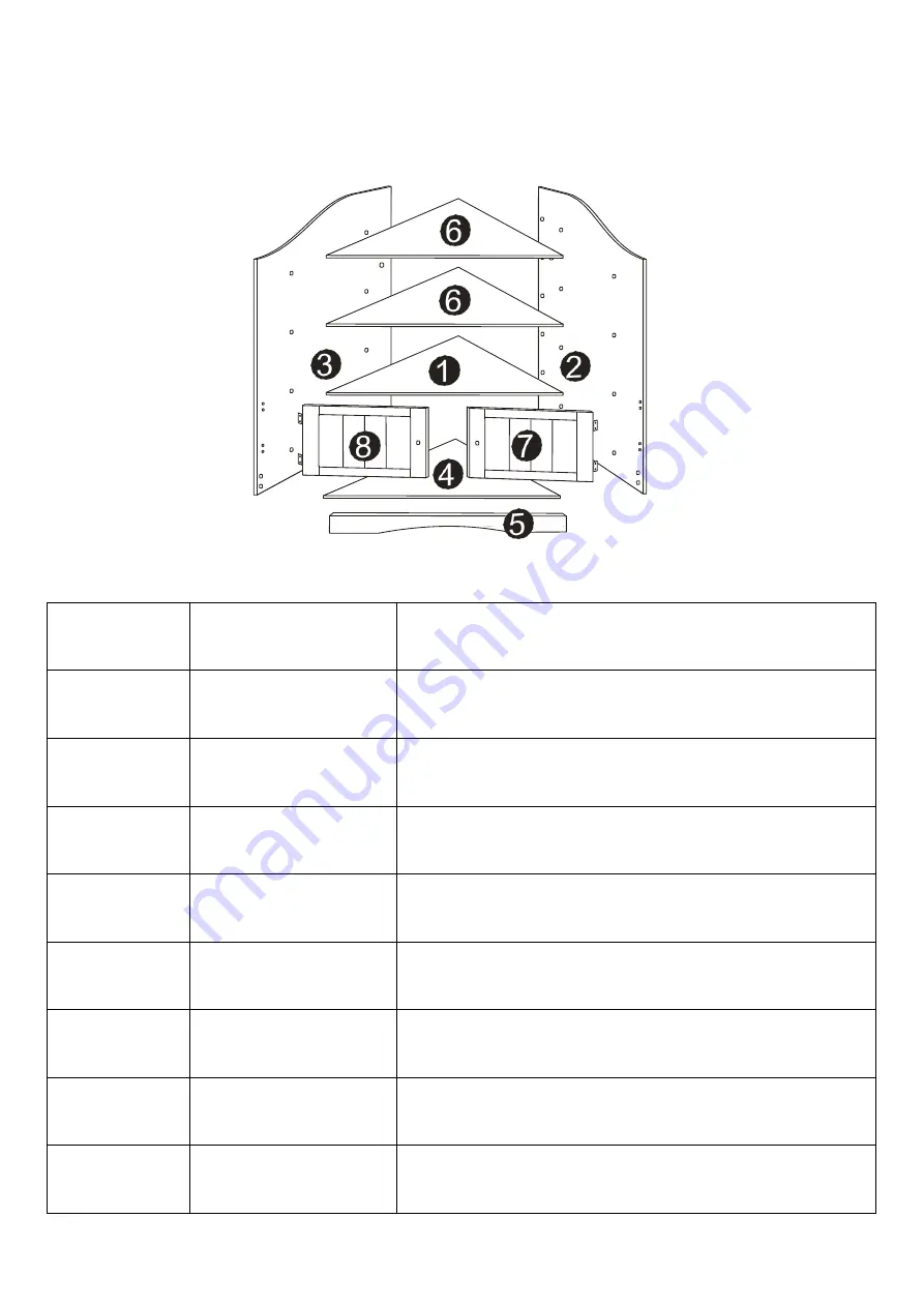 RiverRidge ASHLAND 06-080 Assembly Instructions Manual Download Page 11