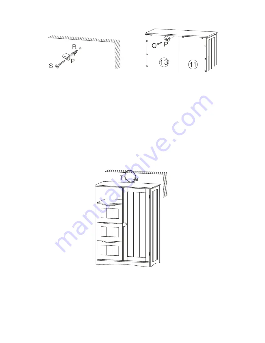 RiverRidge ASHLAND SINGLE DOOR / 3 DRAWER CABINET Скачать руководство пользователя страница 21