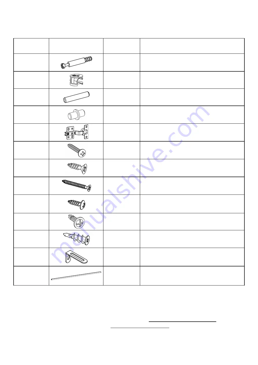 RiverRidge Bayfield 06-114 Assembly Instructions Manual Download Page 4