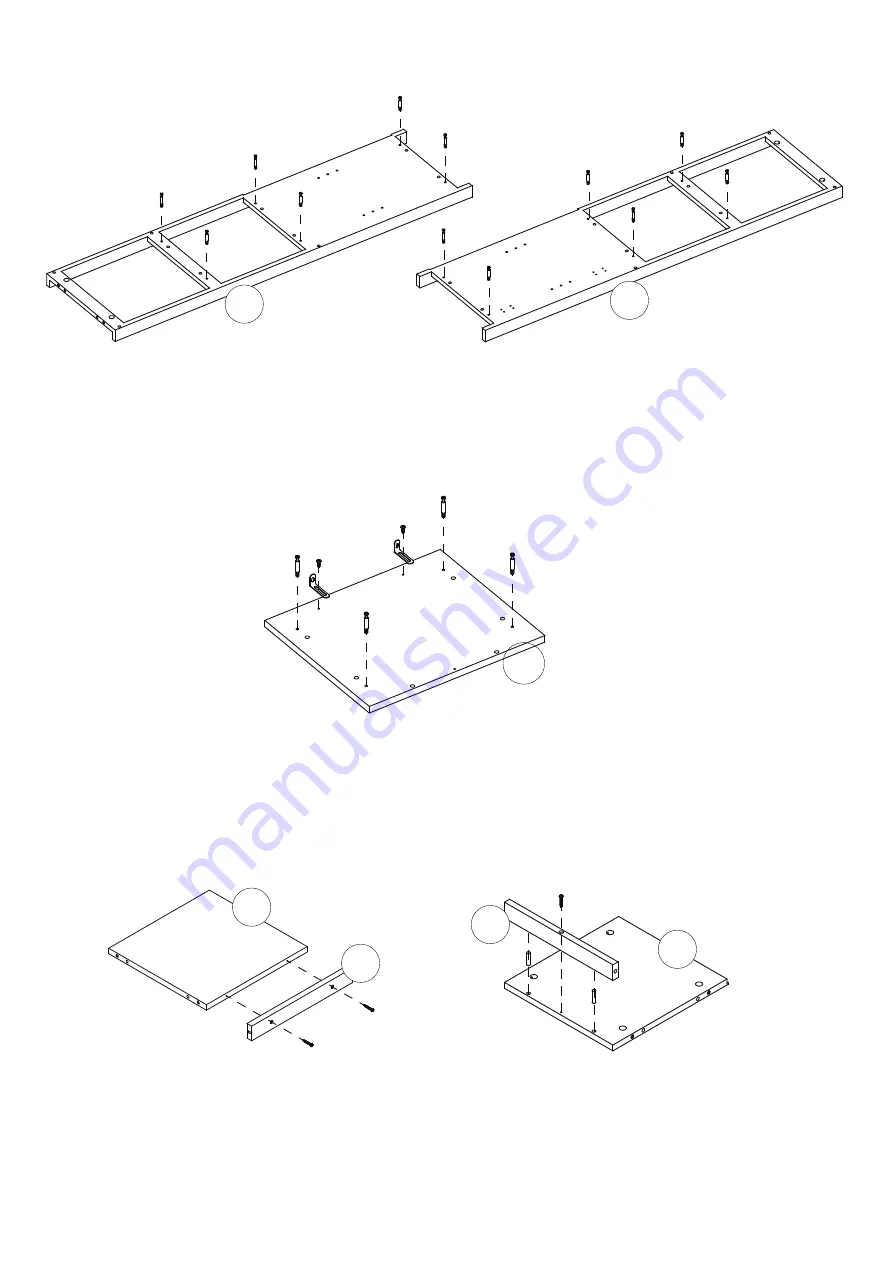 RiverRidge Bayfield 06-116 White Assembly Instructions Manual Download Page 5