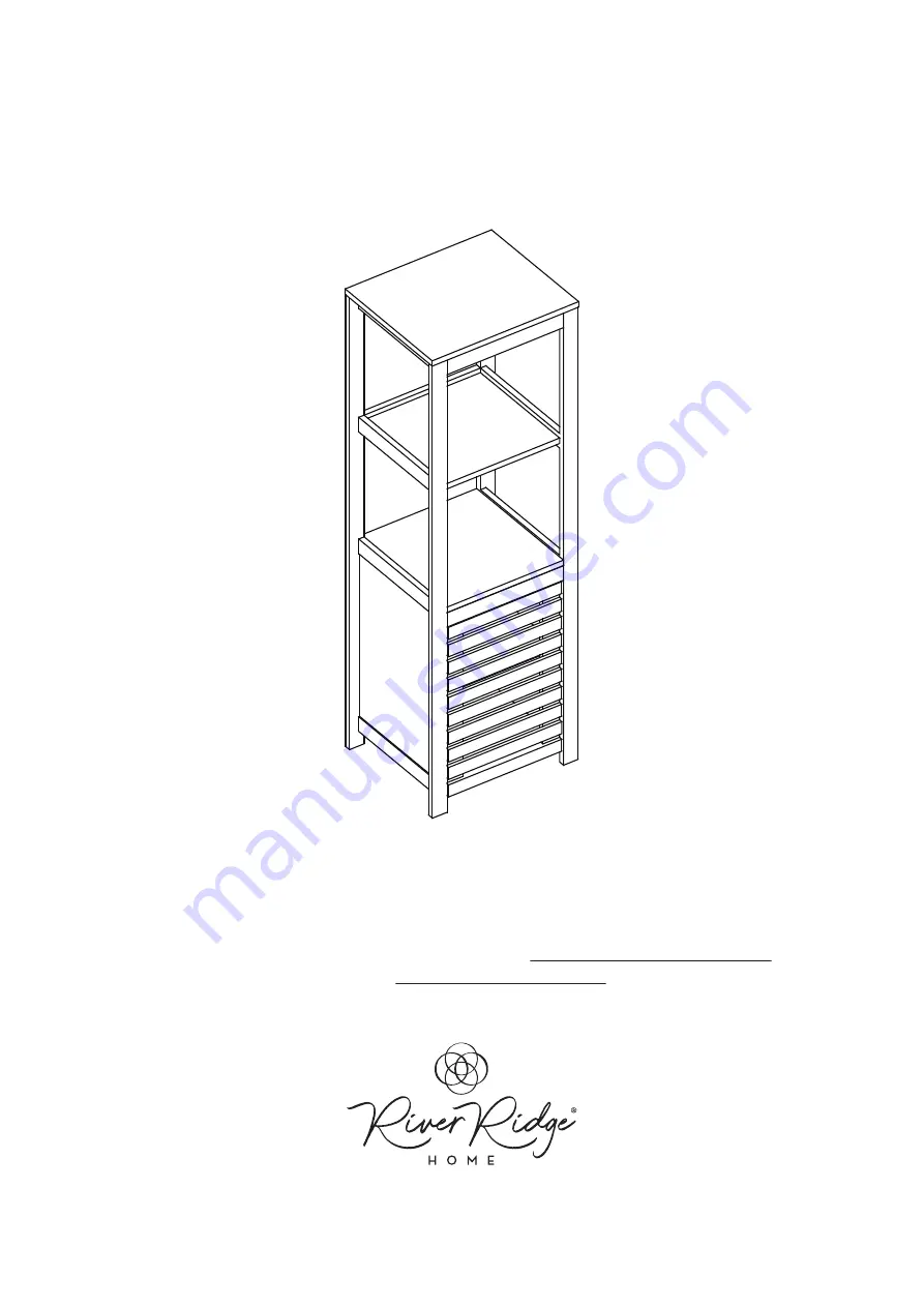 RiverRidge Bayfield 06-116 White Assembly Instructions Manual Download Page 11