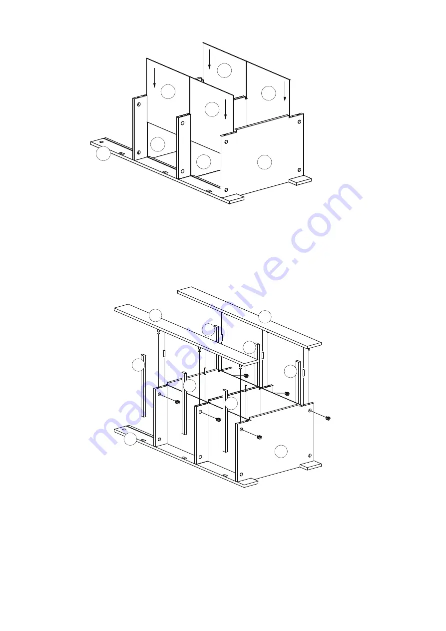 RiverRidge Book Nook 02-161 White Assembly Instructions Manual Download Page 6