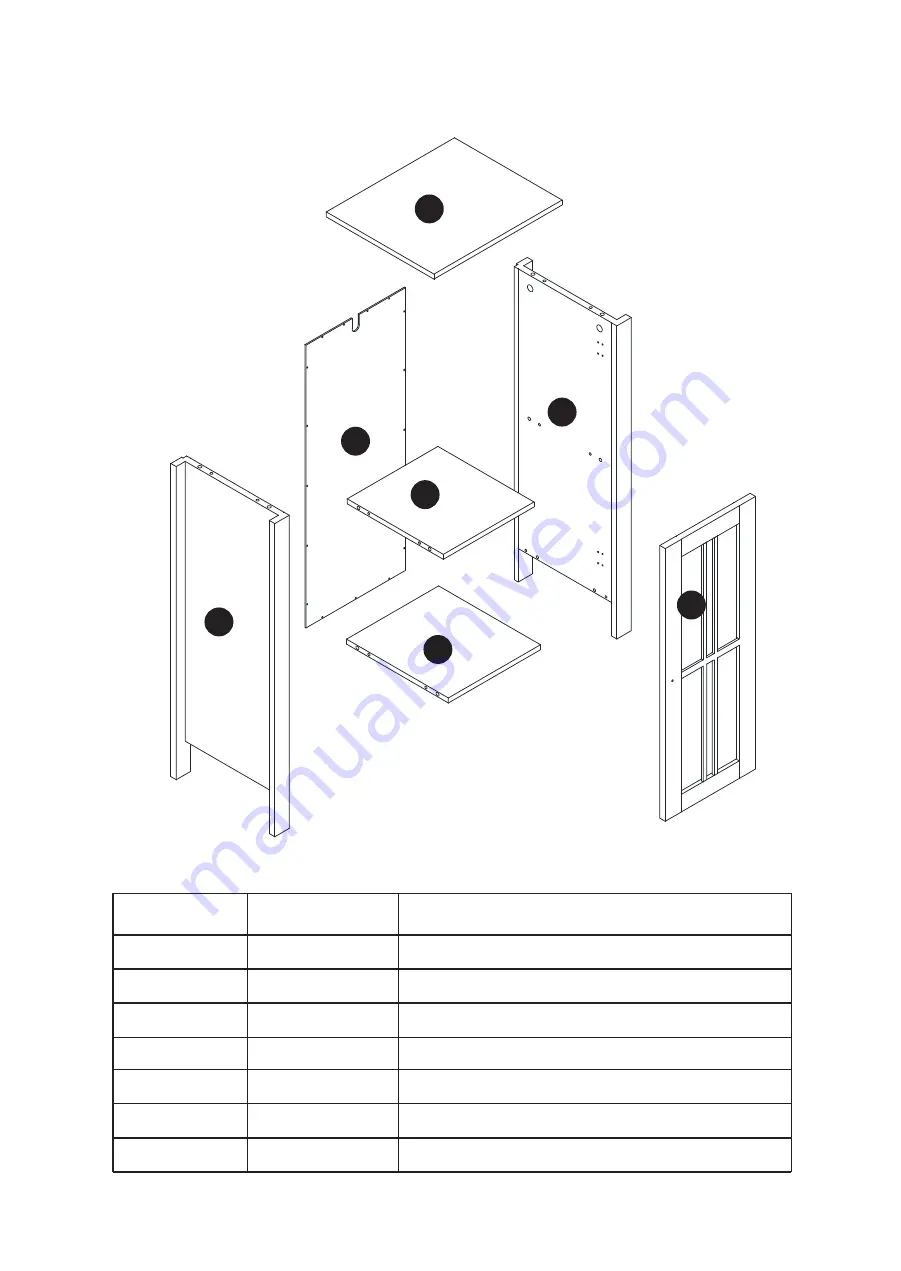 RiverRidge Danbury 06-165 Assembly Instructions Manual Download Page 6