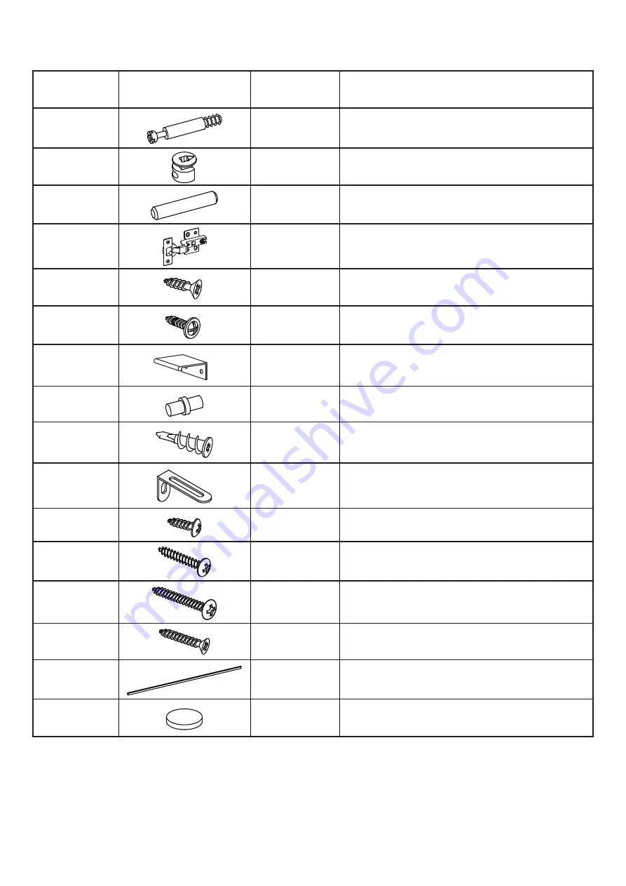 RiverRidge Madison 06-117 Assembly Instructions Manual Download Page 4