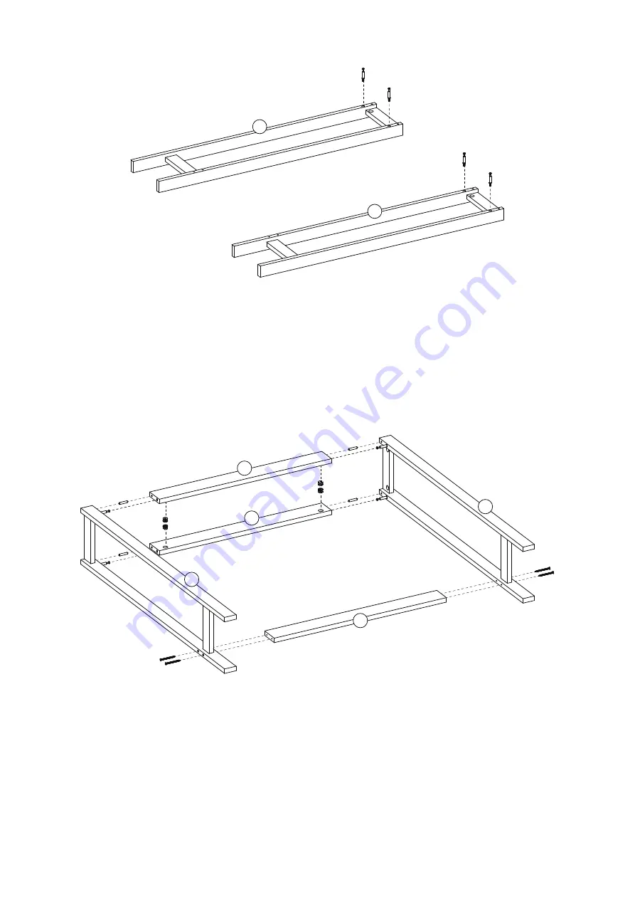 RiverRidge Madison 06-117 Assembly Instructions Manual Download Page 5