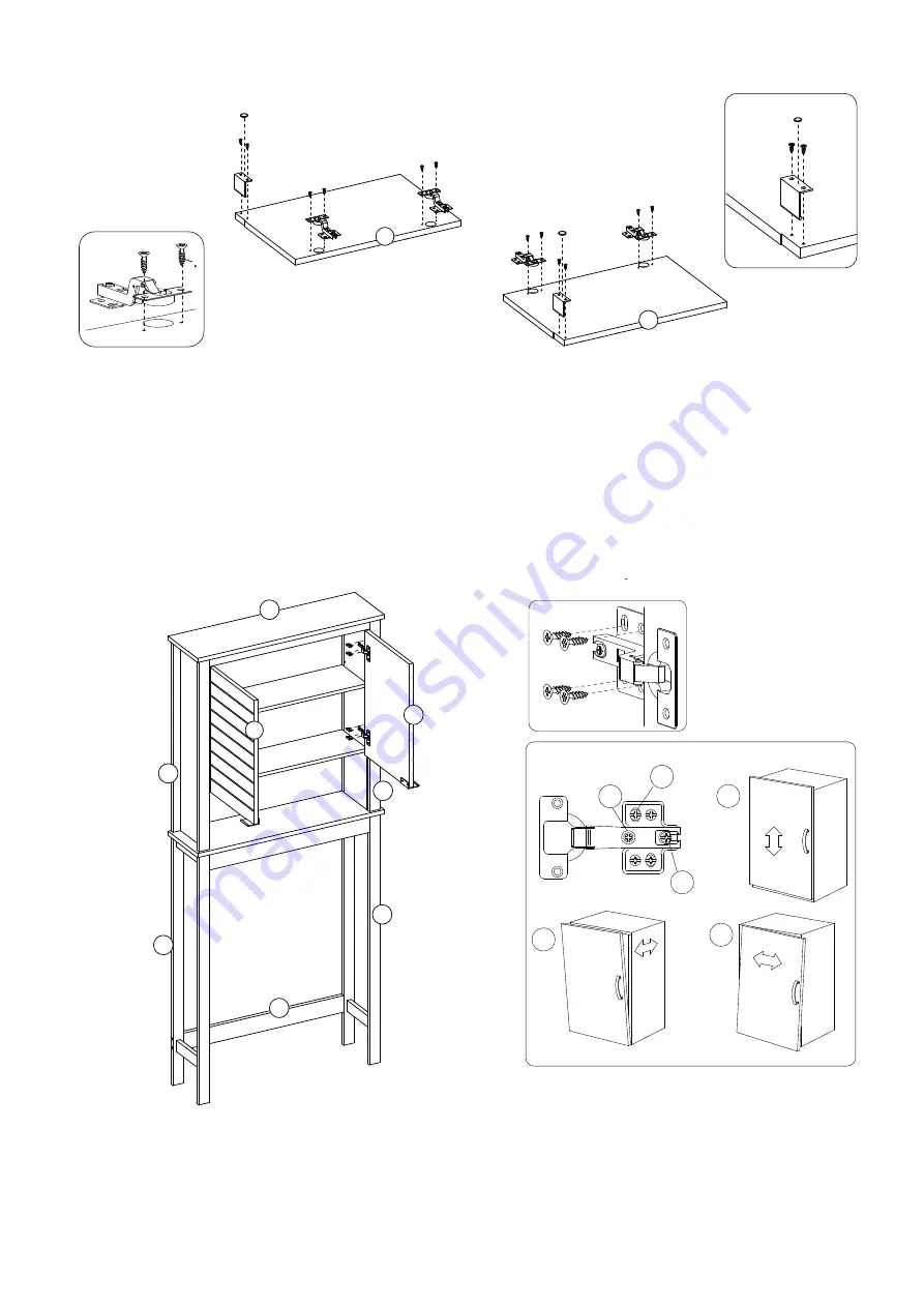 RiverRidge Madison 06-117 Assembly Instructions Manual Download Page 10