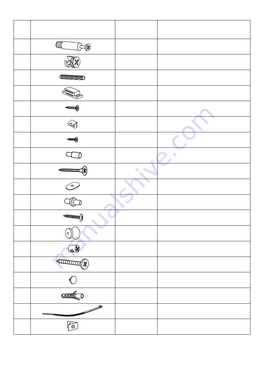 RiverRidge MEDFORD SPACESAVER 06-104 Assembly Instructions Manual Download Page 4