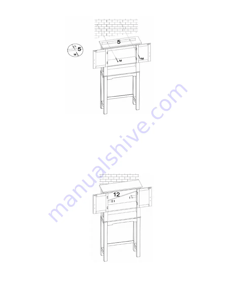 RiverRidge SOMERSET SPACESAVER06-040 XS Assembly Instructions Manual Download Page 11