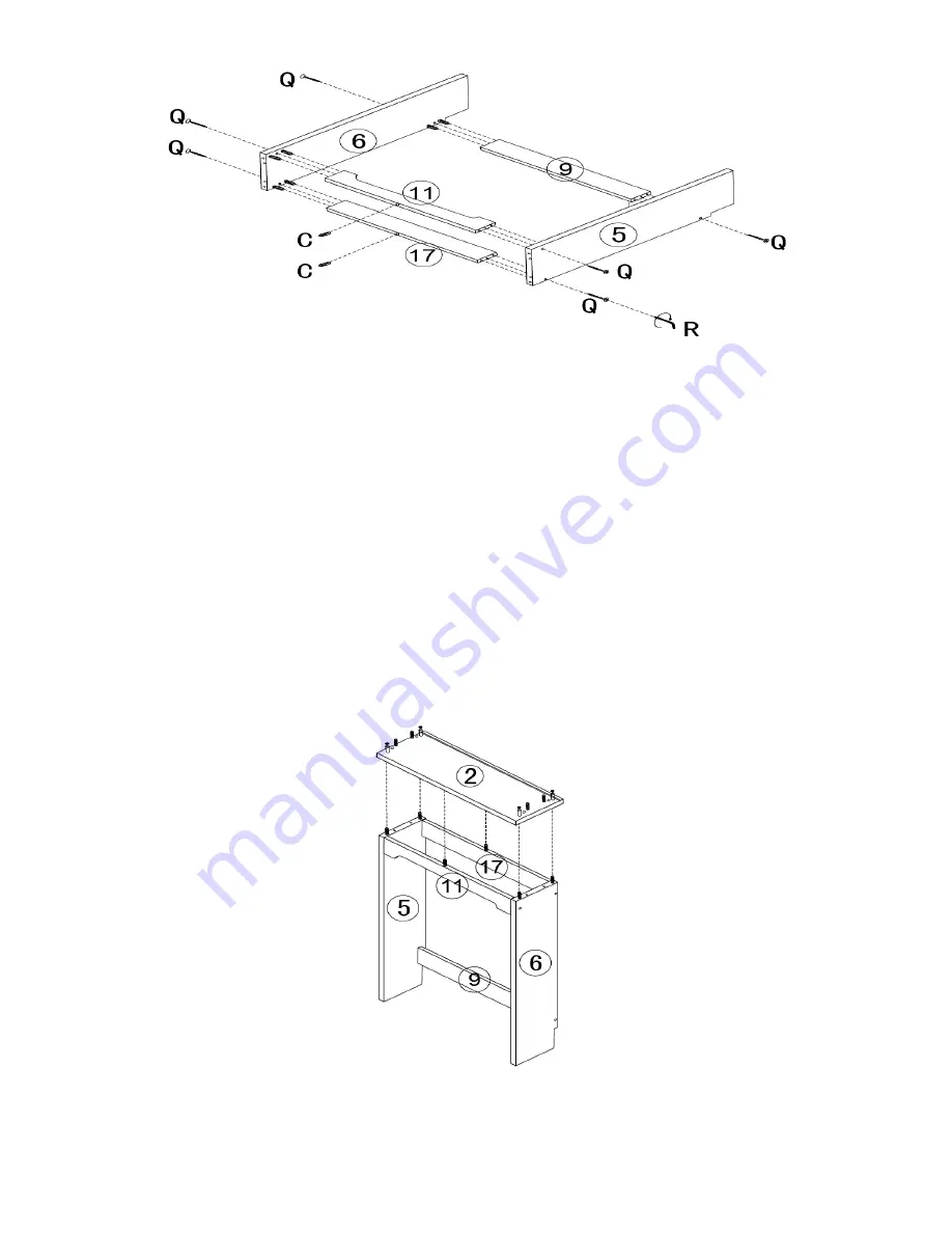 RiverRidge TWO DOOR SPACESAVER Assembly Instructions Manual Download Page 11