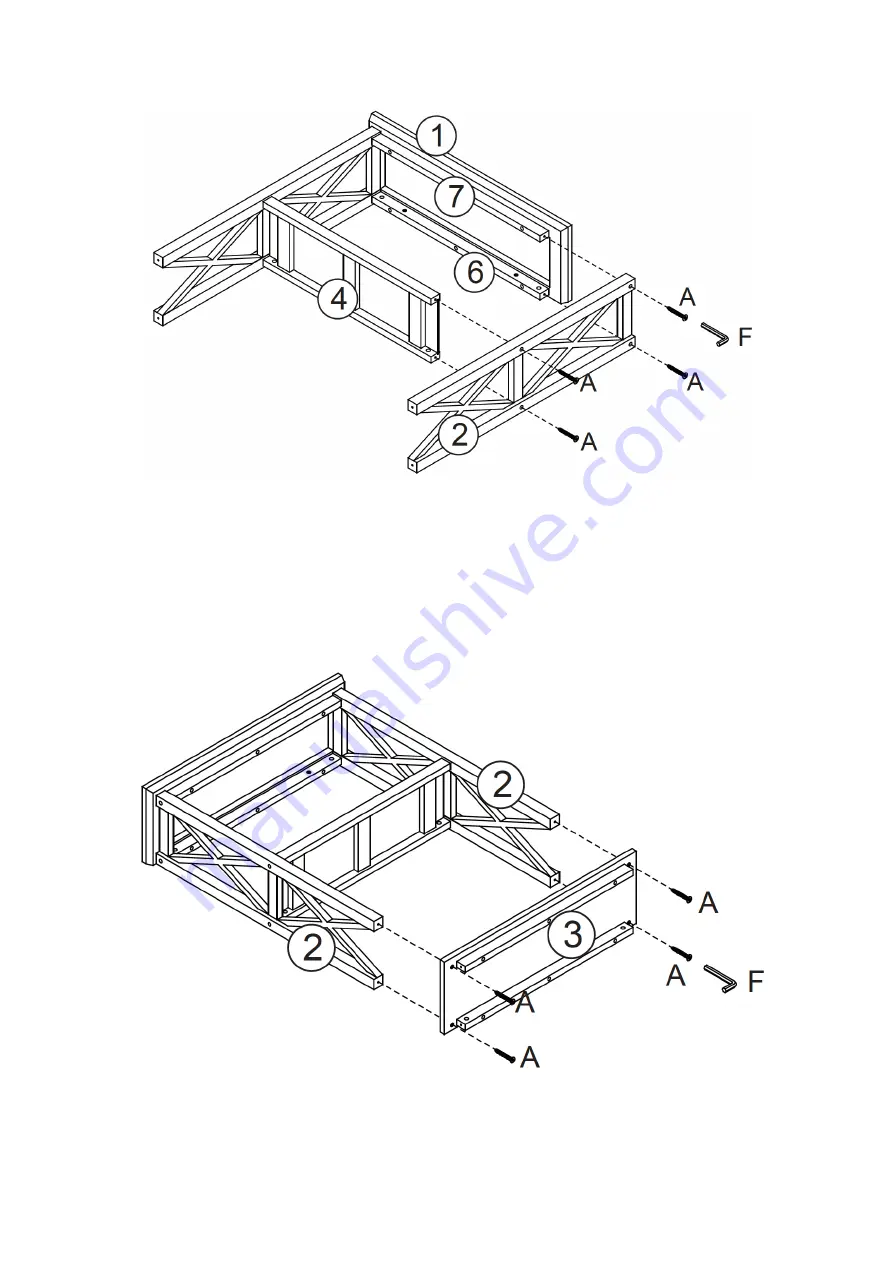 RiverRidge X-Frame Bath Spacesaver Скачать руководство пользователя страница 6