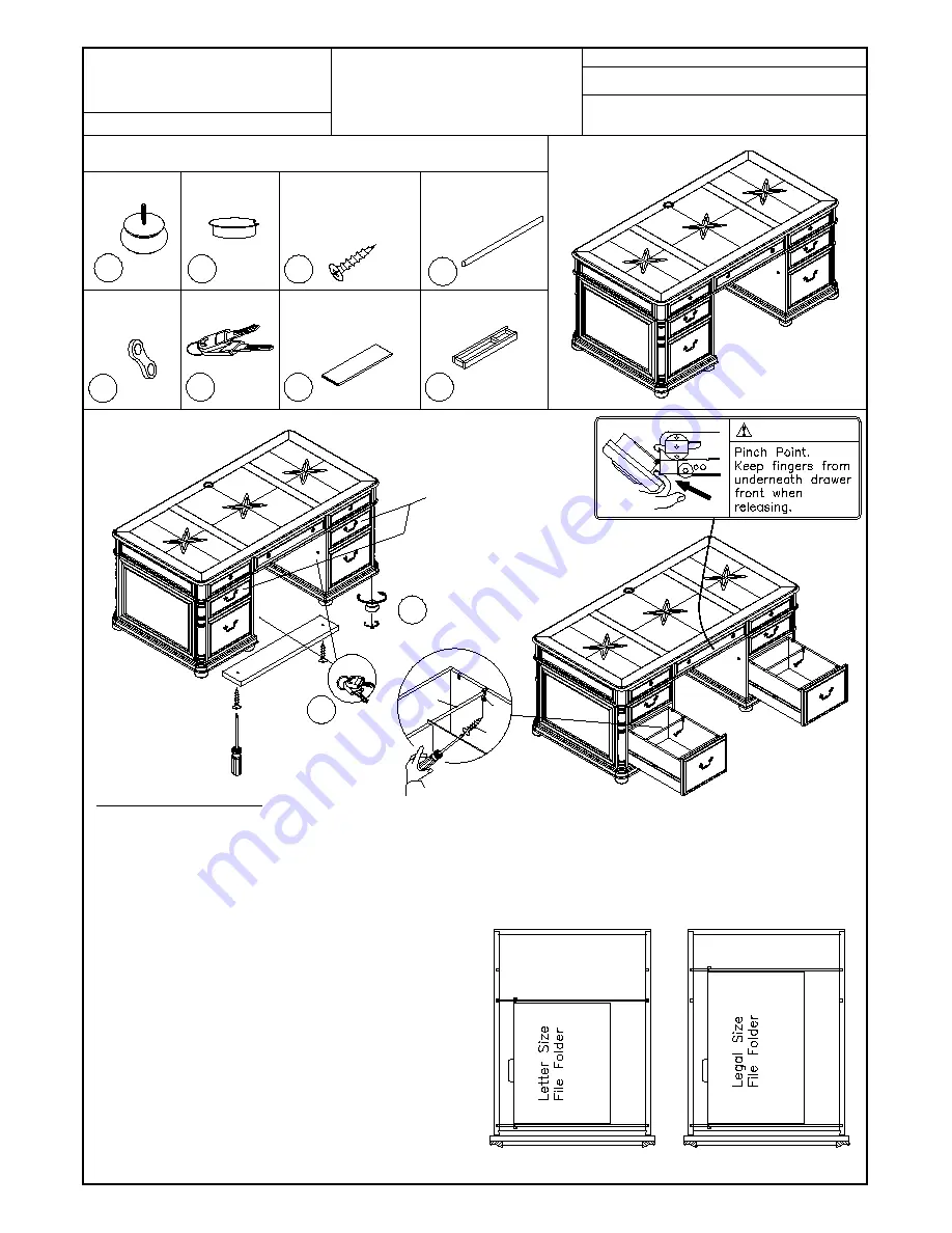 Riverside Furniture 24530 Assembly Instructions Download Page 1