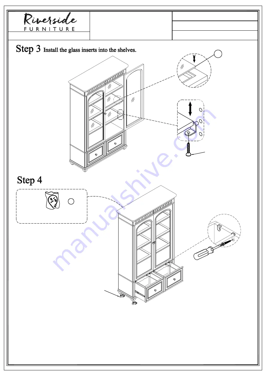 Riverside Furniture 64337 Скачать руководство пользователя страница 2