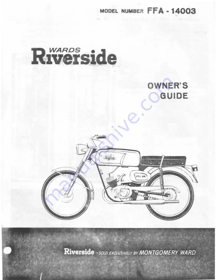 Riverside FFA-14003 Скачать руководство пользователя страница 1