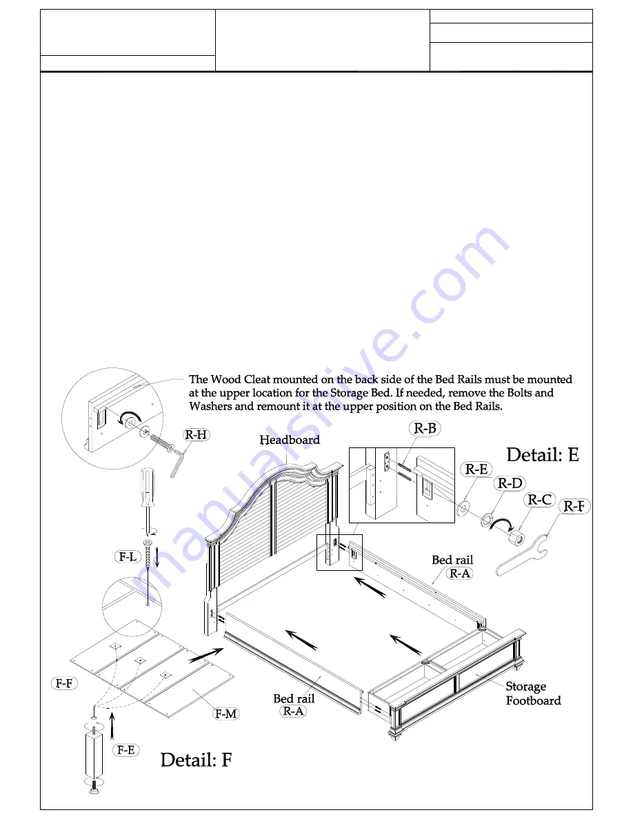 Riverside Windward Bay 42870 Assembly Instructions Manual Download Page 5