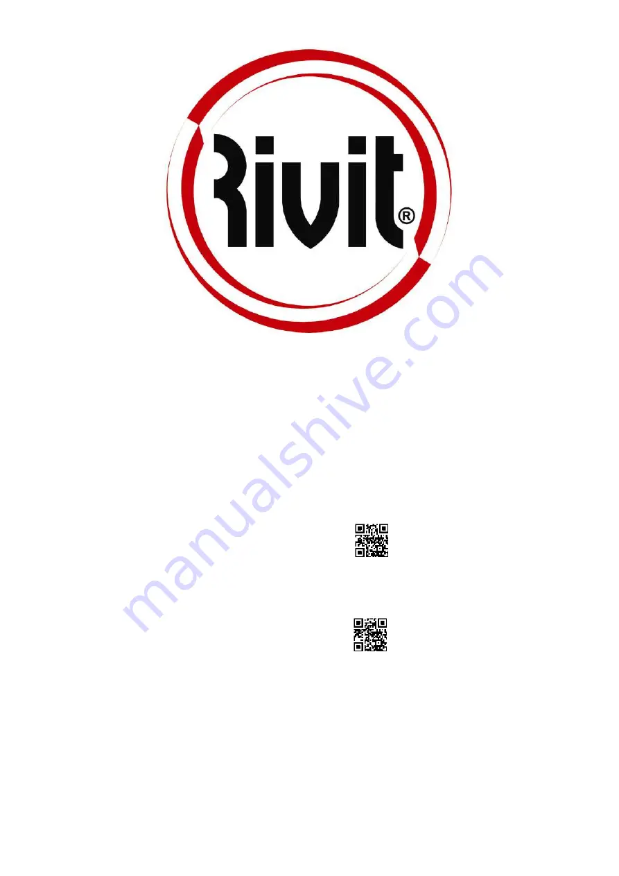 RIVIT 4420100 Instruction Manual Download Page 1