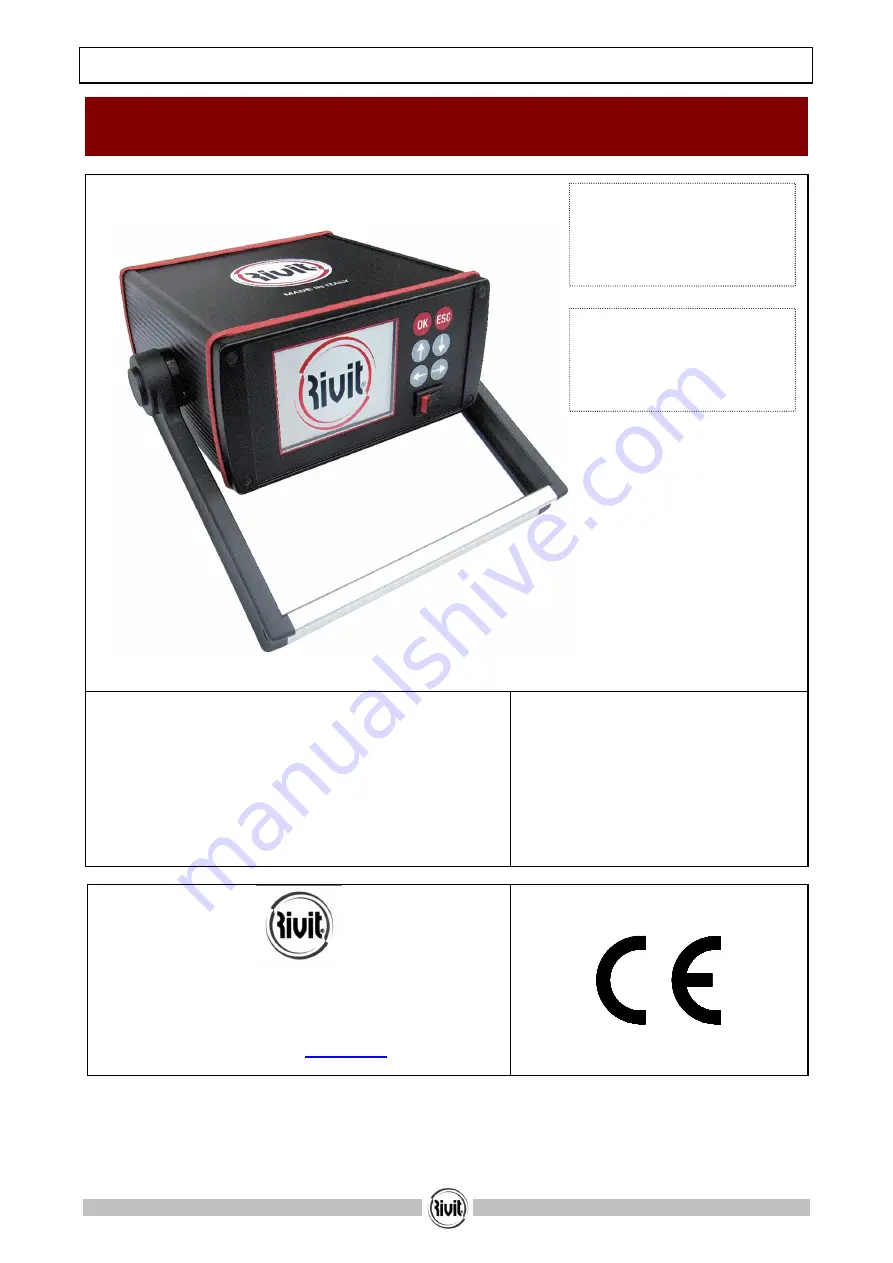 RIVIT 4640300 Manual Download Page 7