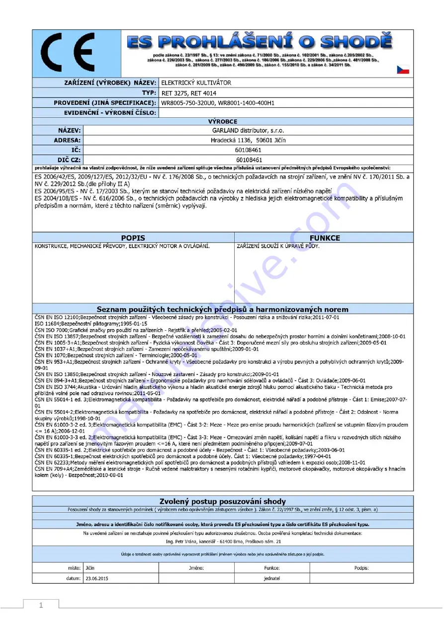 Riwall PRO RET 3275 Translation Of Original Instructions Download Page 153