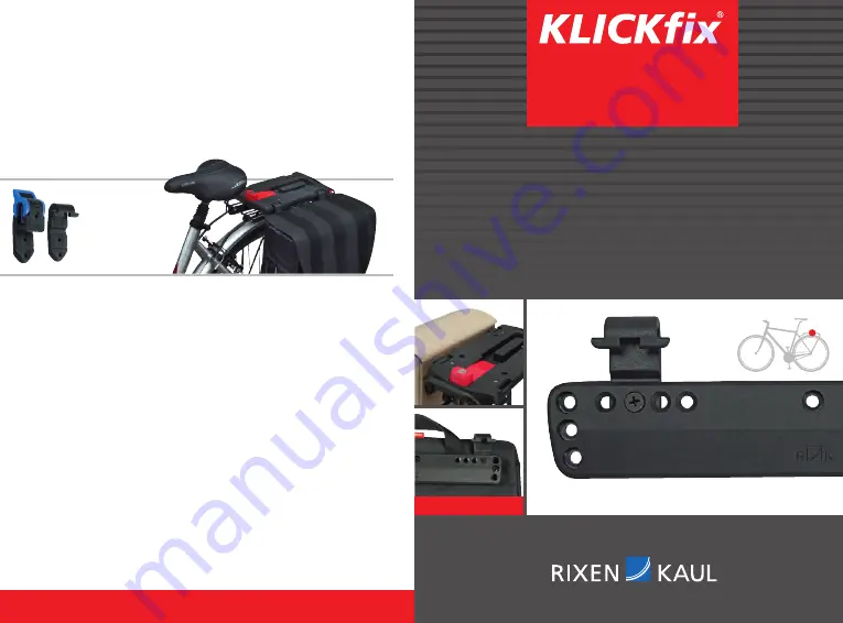 Rixen & Kaul KLICKfix GTA Quick Start Manual Download Page 1