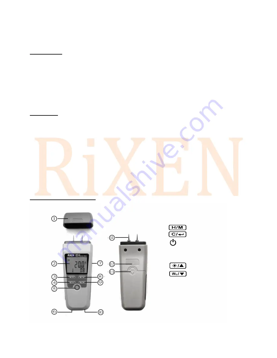 Rixen M70-D Скачать руководство пользователя страница 1