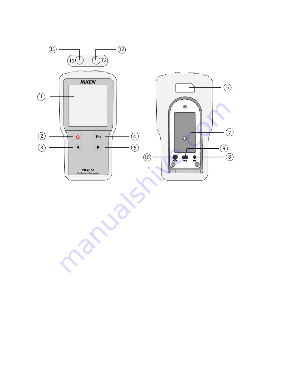 Rixen TU-6100 User Manual Download Page 3