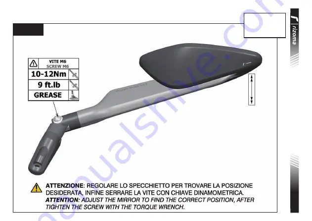 rizoma BS322 Скачать руководство пользователя страница 8