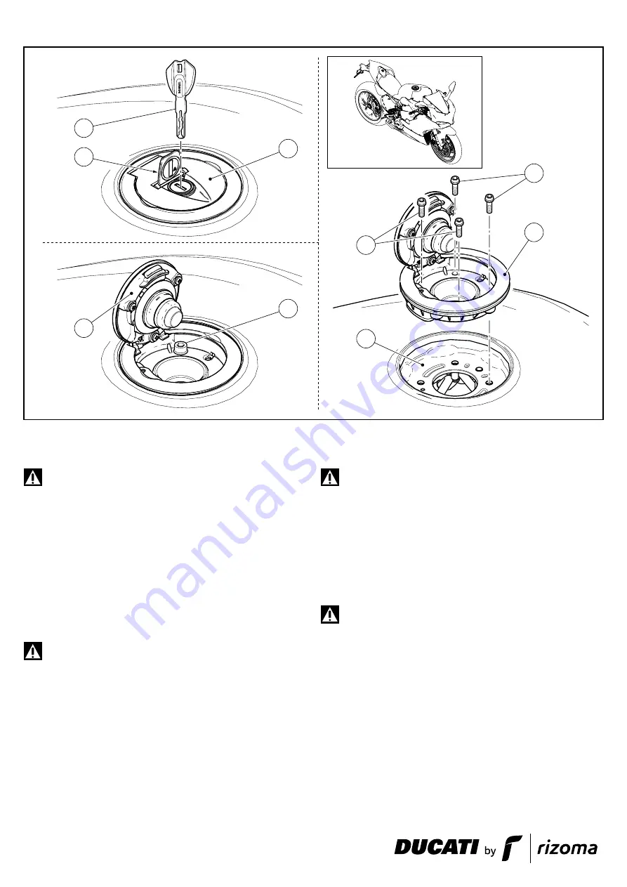 rizoma DUCATI 97780051AA Скачать руководство пользователя страница 3