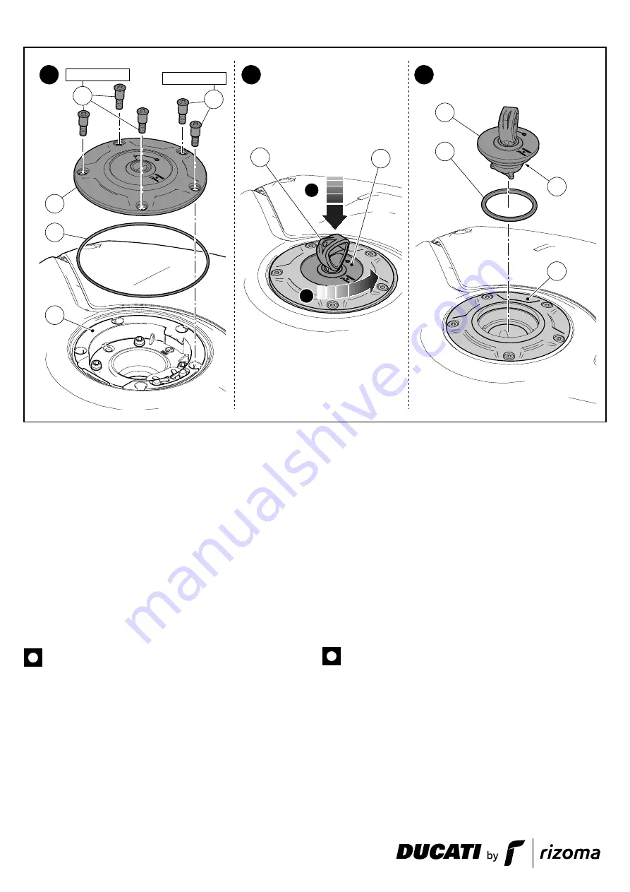 rizoma DUCATI 97780051AA Manual Download Page 8