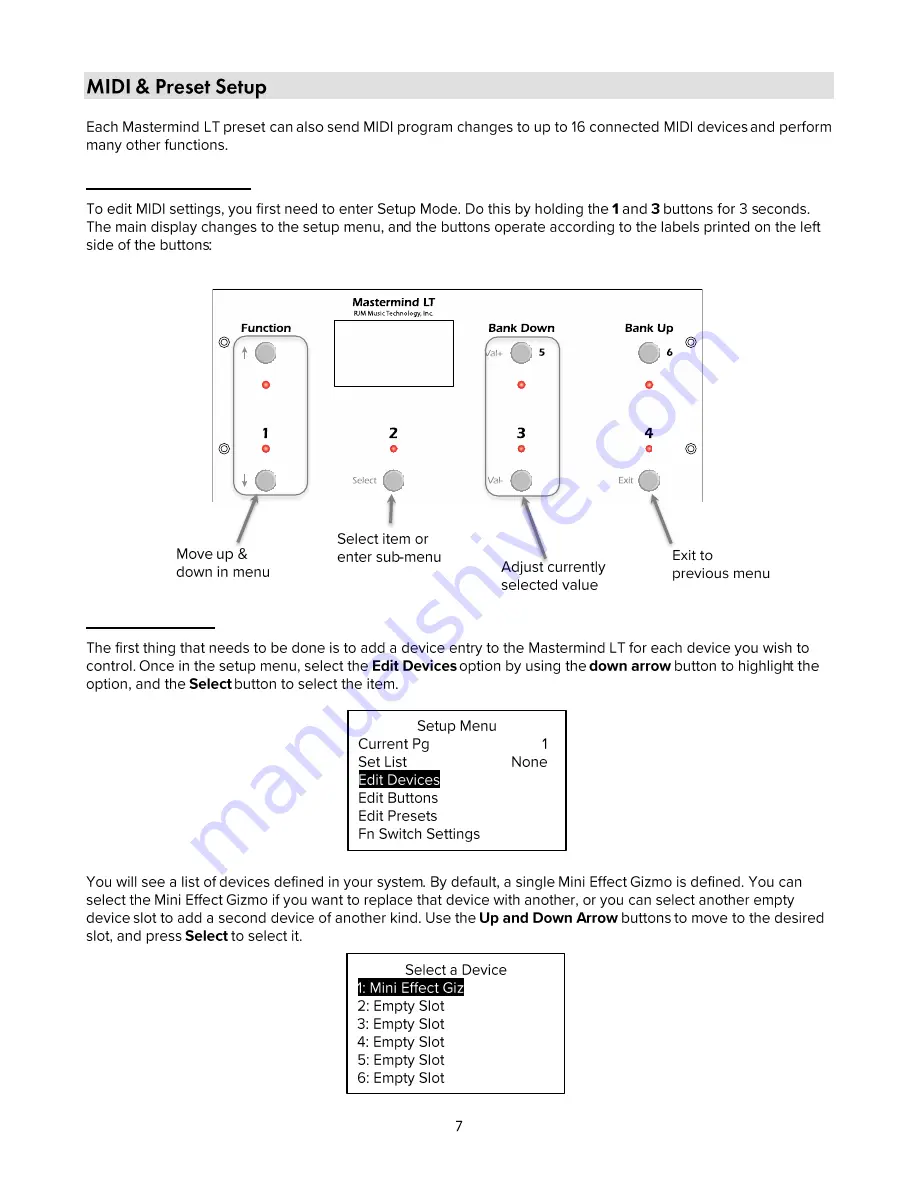 RJM MASTERMIND LT User Manual Download Page 13