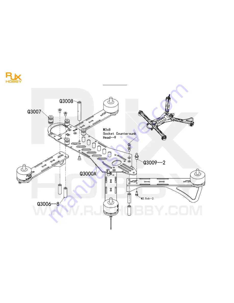 RJX Hobby CAOS 330 Assembly Manual Download Page 6