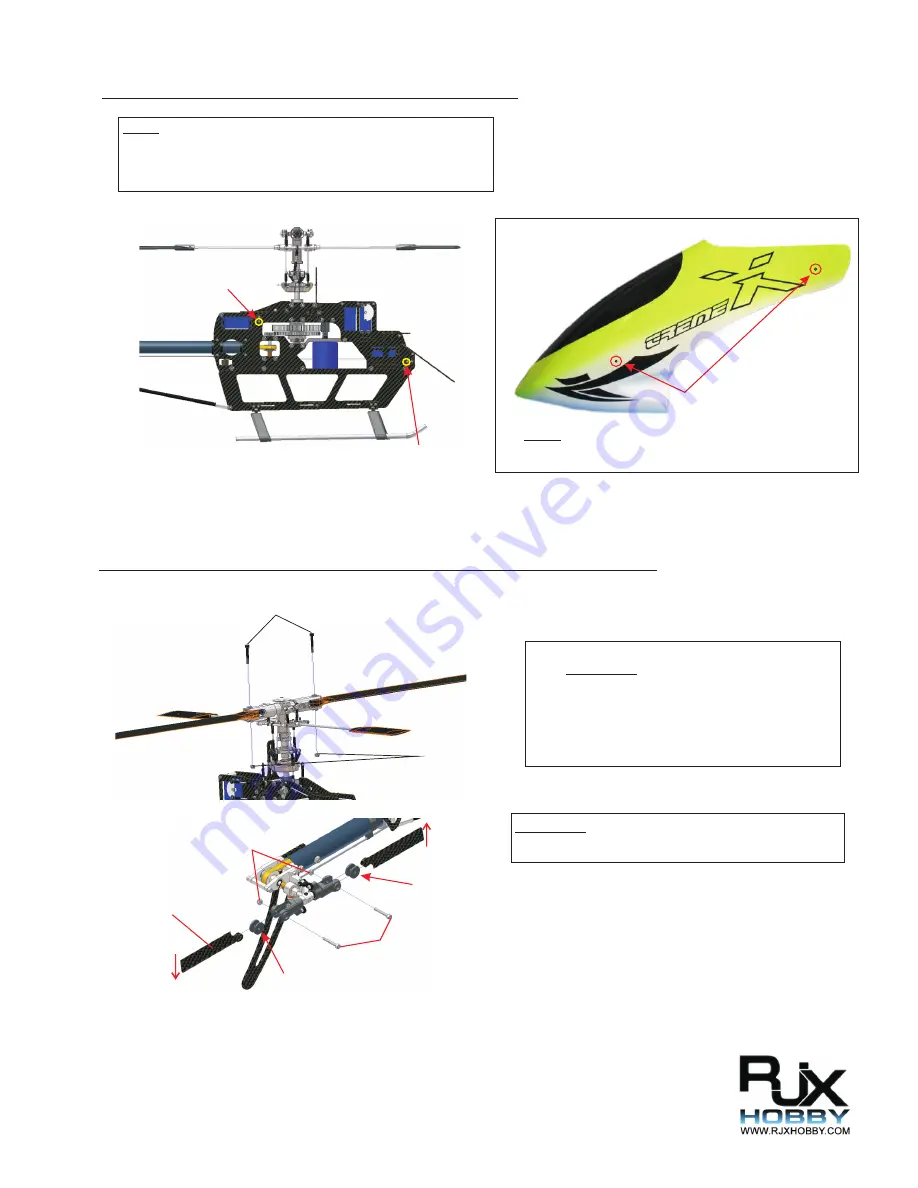 RJX Hobby X-50EP Instruction Manual Download Page 44