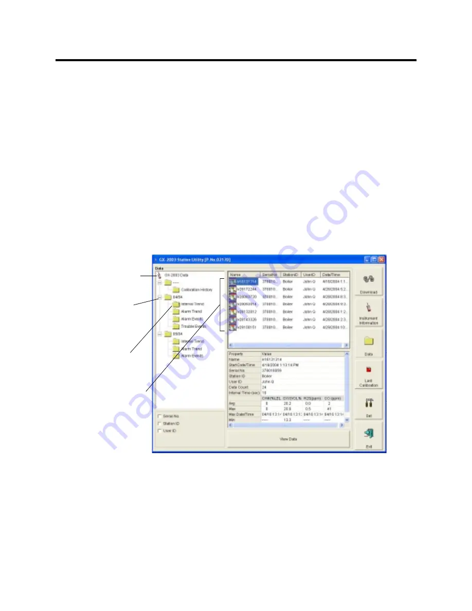 RKI Instruments GX-2003 Скачать руководство пользователя страница 122