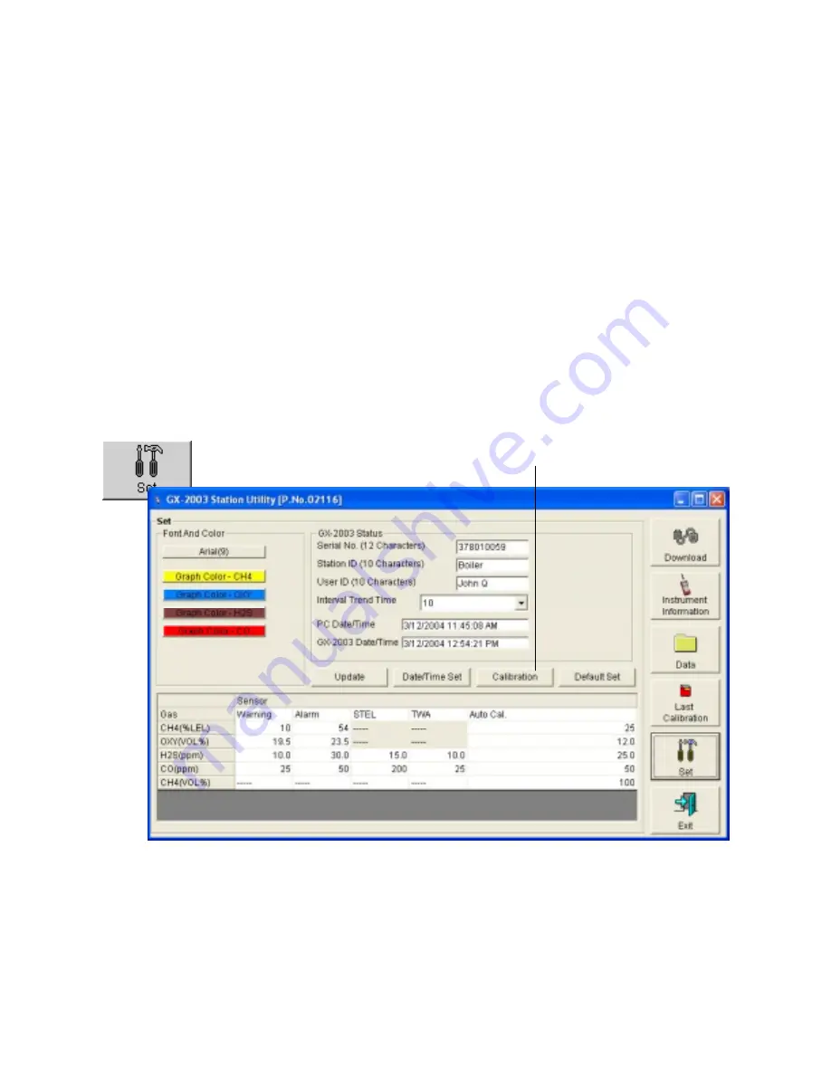 RKI Instruments GX-2003 Скачать руководство пользователя страница 146