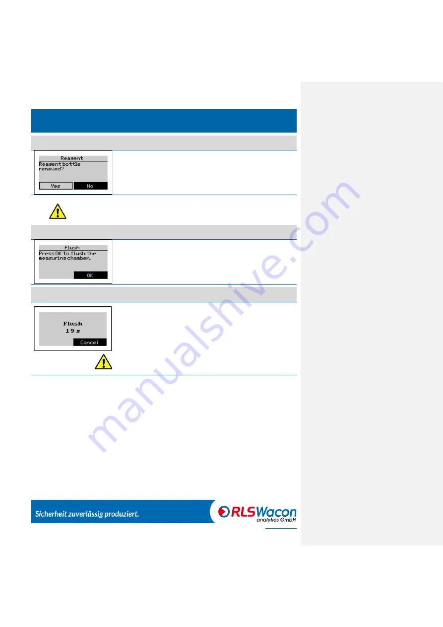 RLS Wacon SYCON P-value Operating Instructions Manual Download Page 50