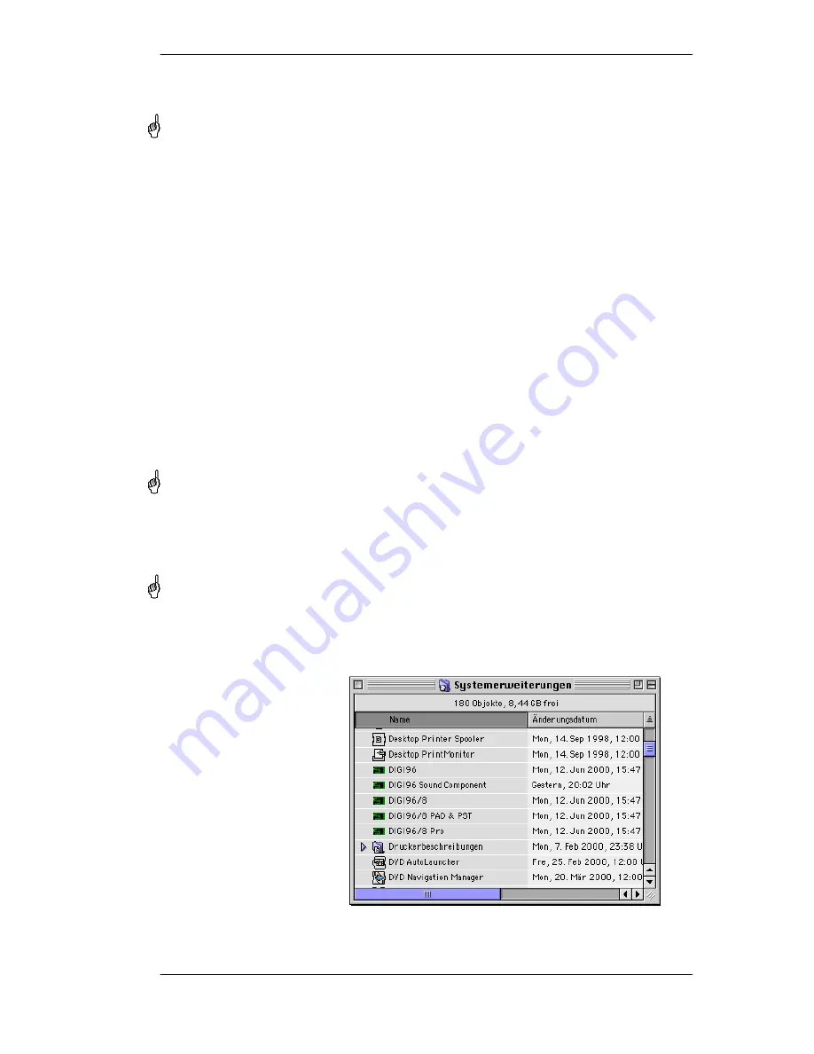 RME Audio DIGI 96 User Manual Download Page 5