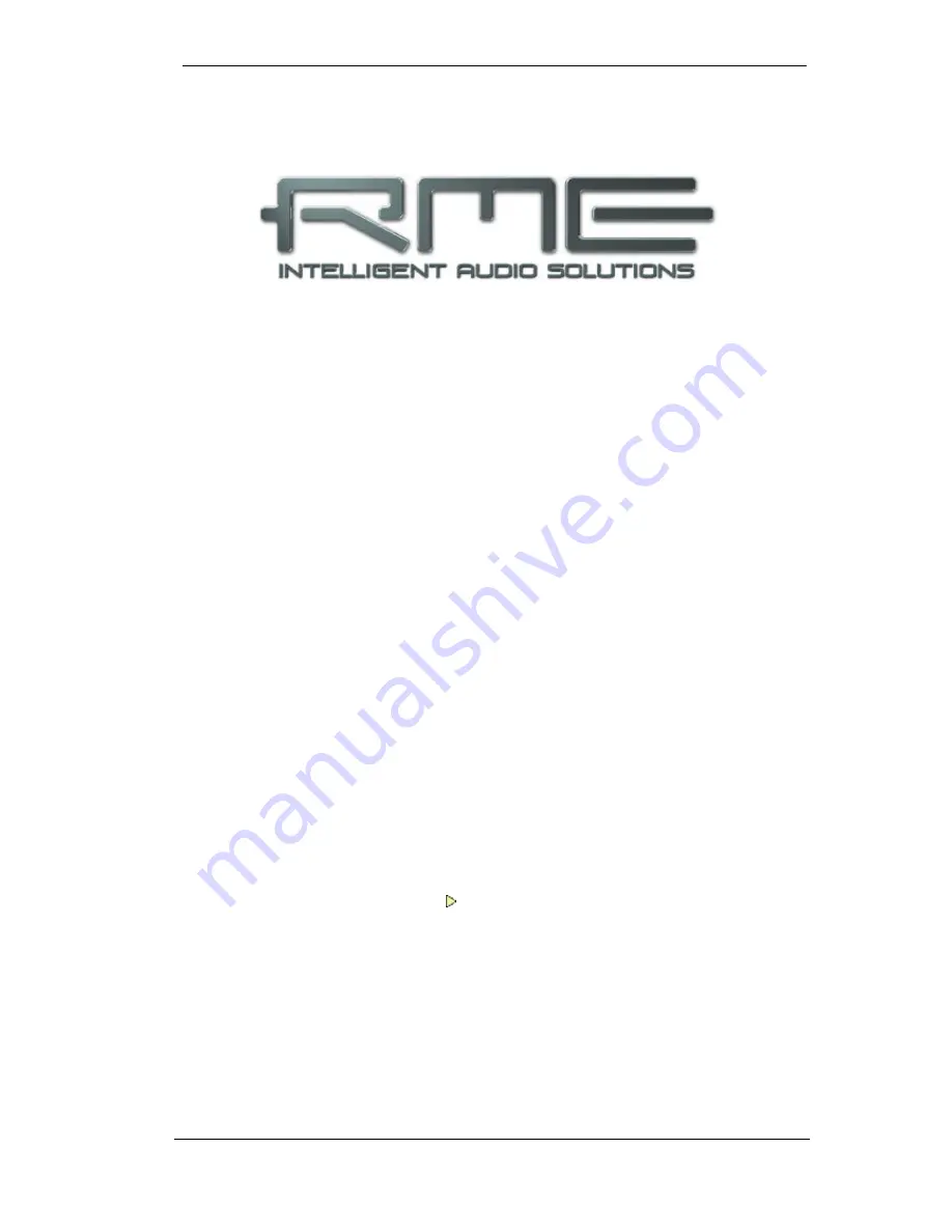 RME Audio Hammerfall Digiface User Manual Download Page 5