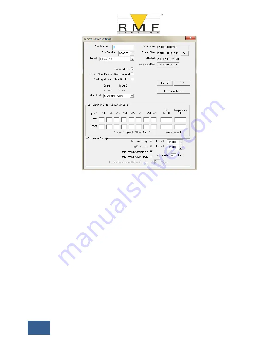 RMF Systems CMS 2 User Manual Download Page 35