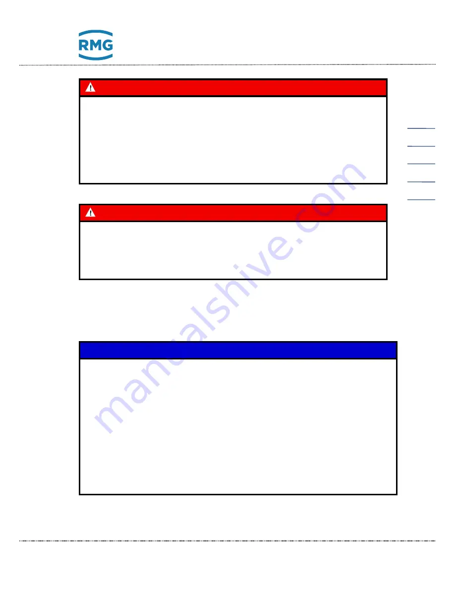 RMG TRZ 03 Operating Instructions Manual Download Page 11