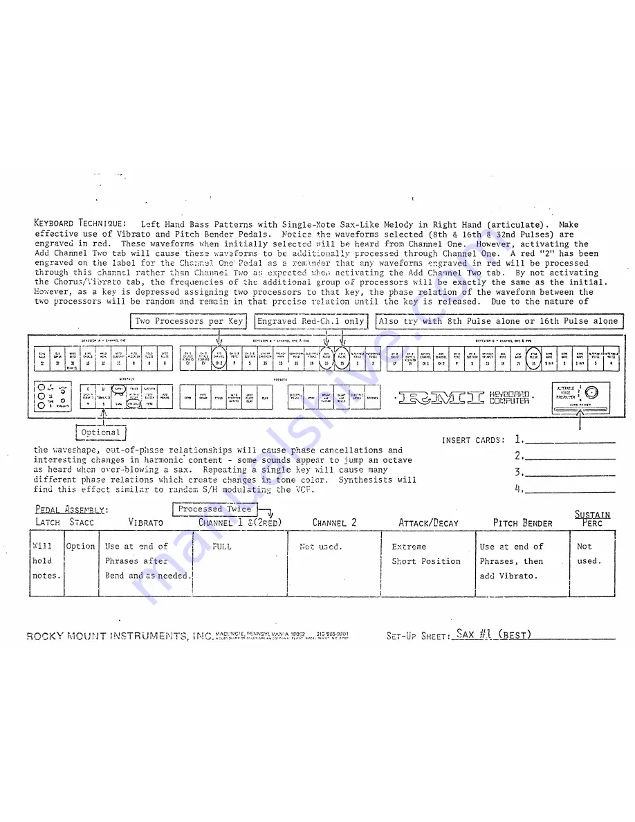 RMI KC-II Manual Download Page 119