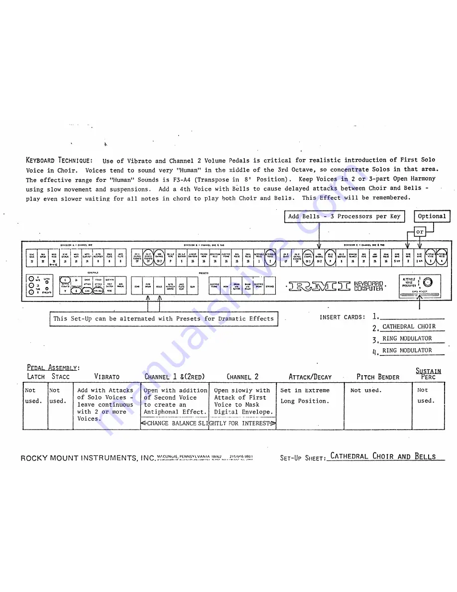 RMI KC-II Manual Download Page 126