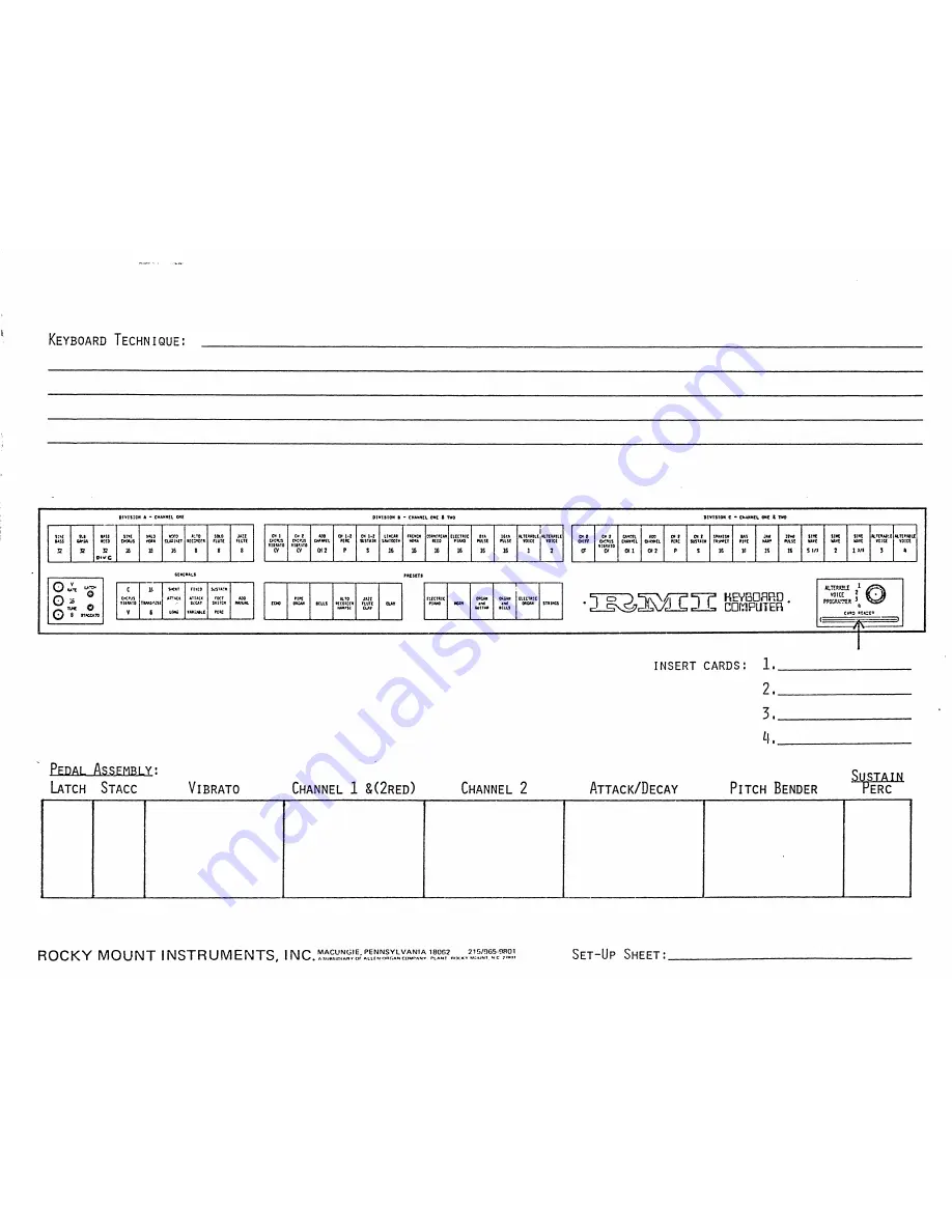 RMI KC-II Manual Download Page 151