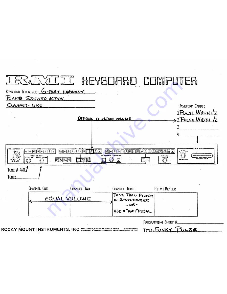 RMI KC-II Manual Download Page 184