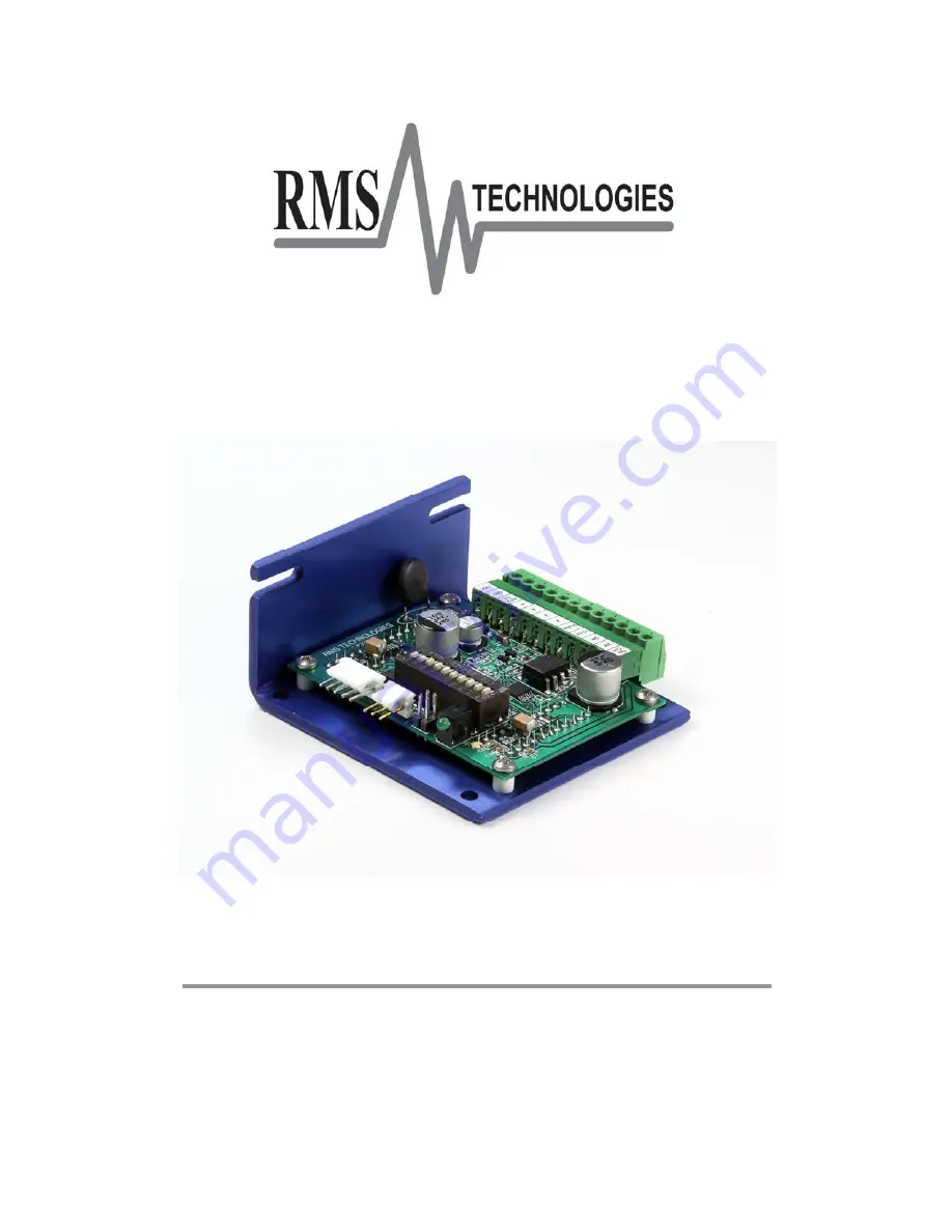 RMS R325P User Manual Download Page 1