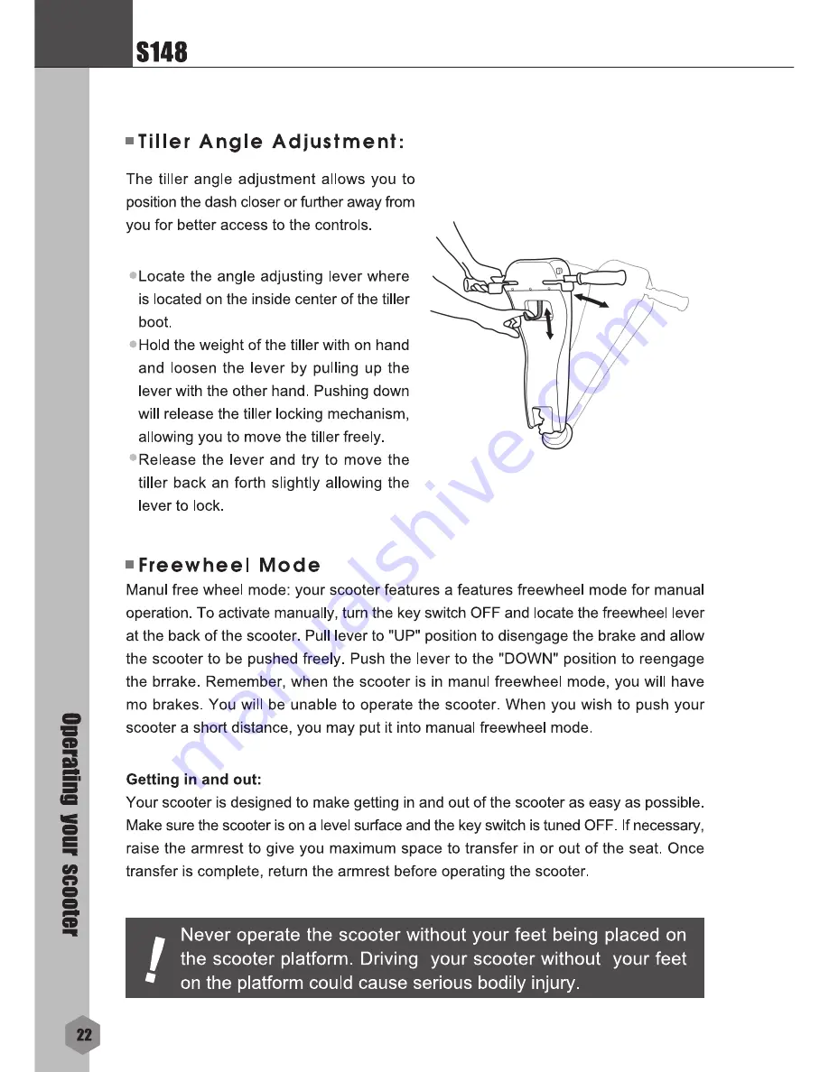 ROAD KING S 148 Owner'S Manual Download Page 23