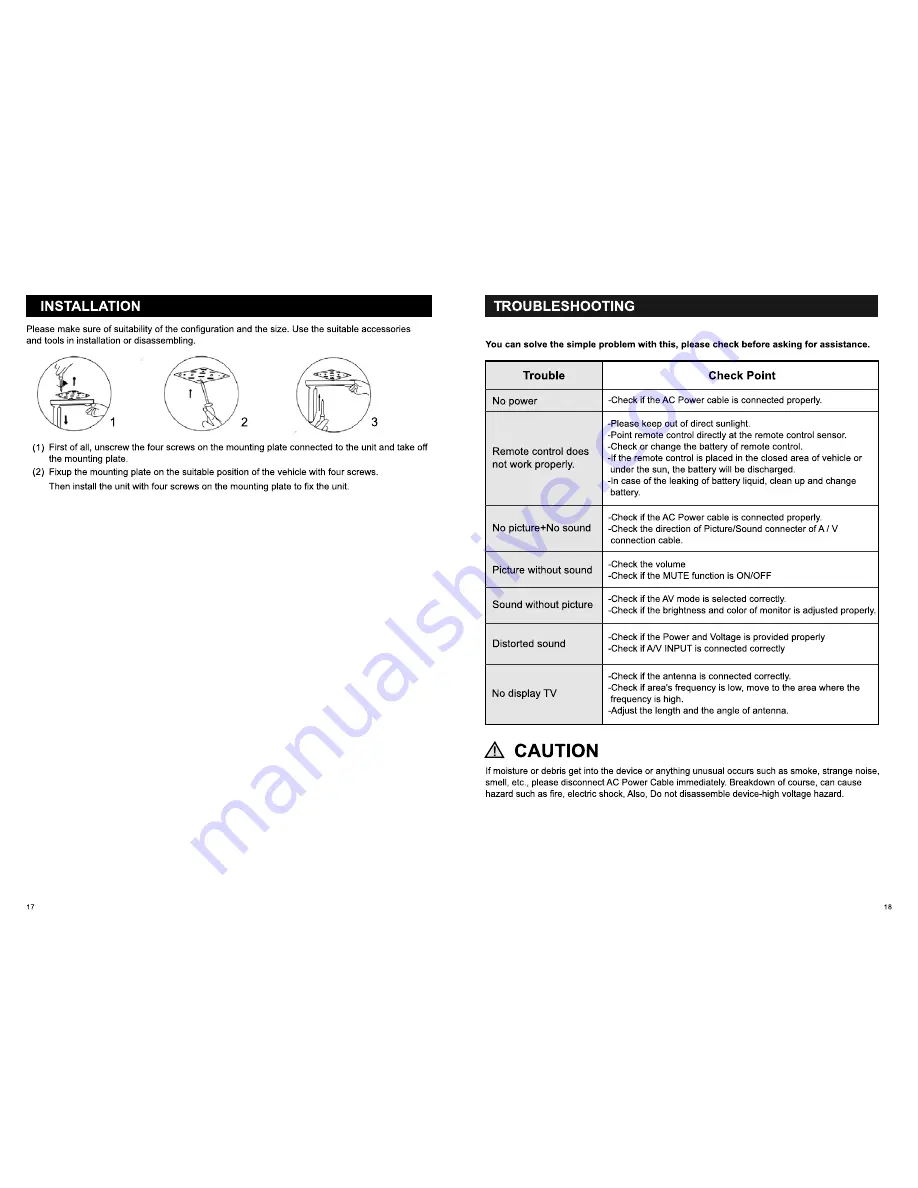 Roadmaster RM-MD111 Instruction Manual Download Page 10