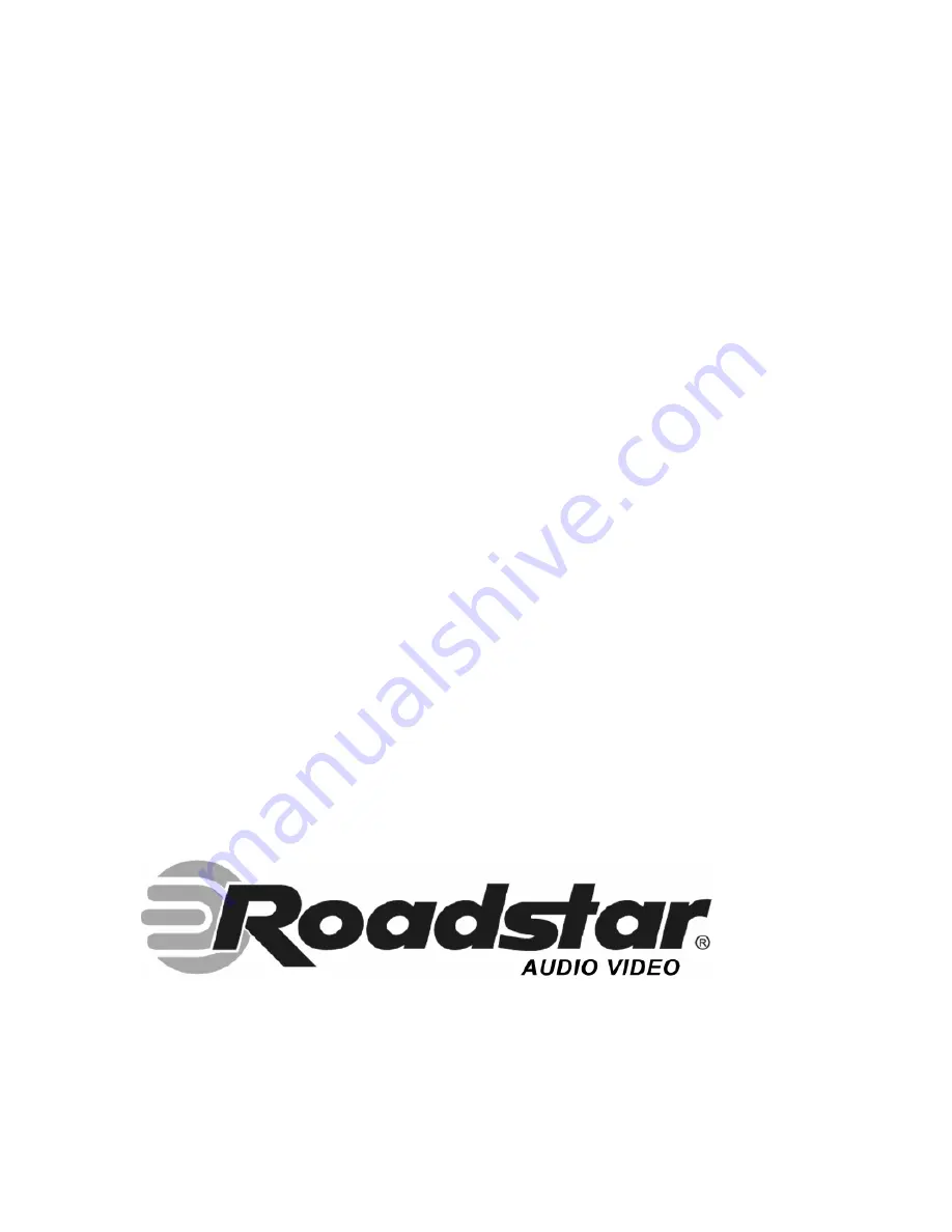 Roadstar CTV-1450 Скачать руководство пользователя страница 8