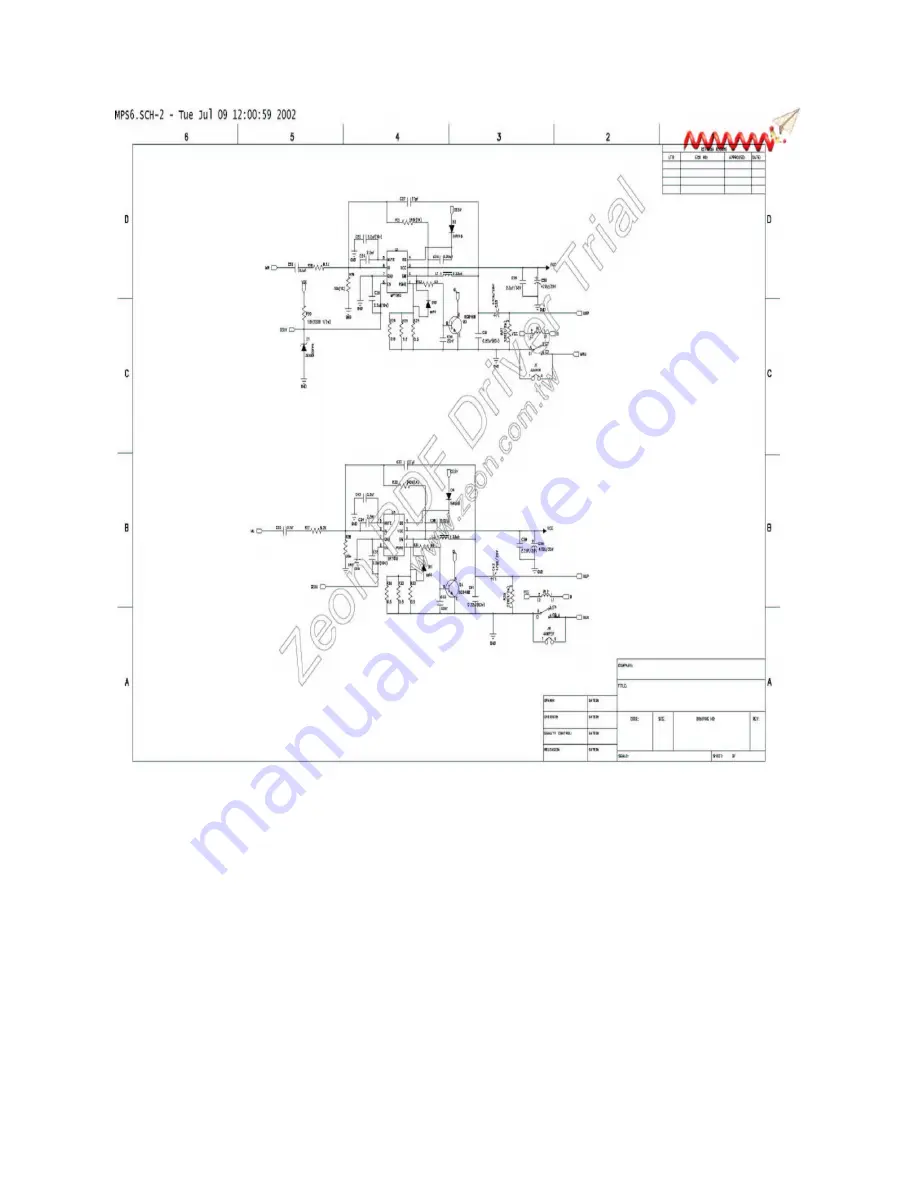 Roadstar DVD-5105 Service Manual Download Page 44