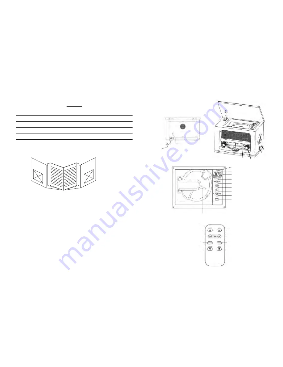 Roadstar HRA-1520MP Instruction Manual Download Page 2