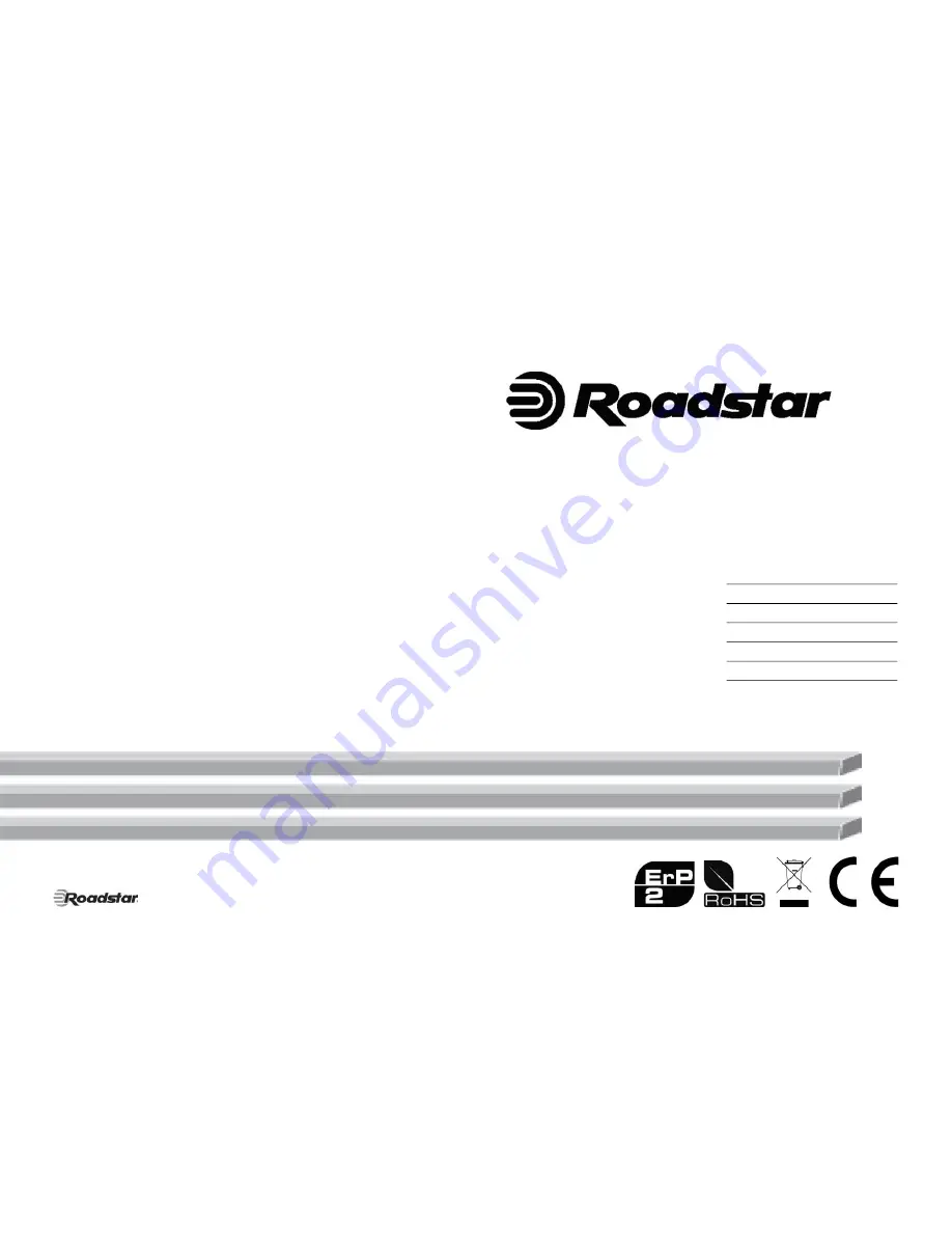 Roadstar HRA-1550USMP Скачать руководство пользователя страница 1