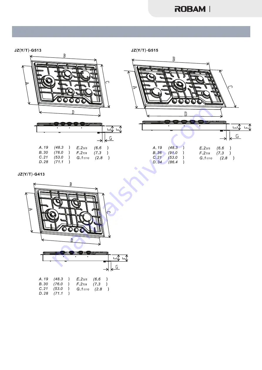 Robam JZ(Y/T)-G413 Скачать руководство пользователя страница 28