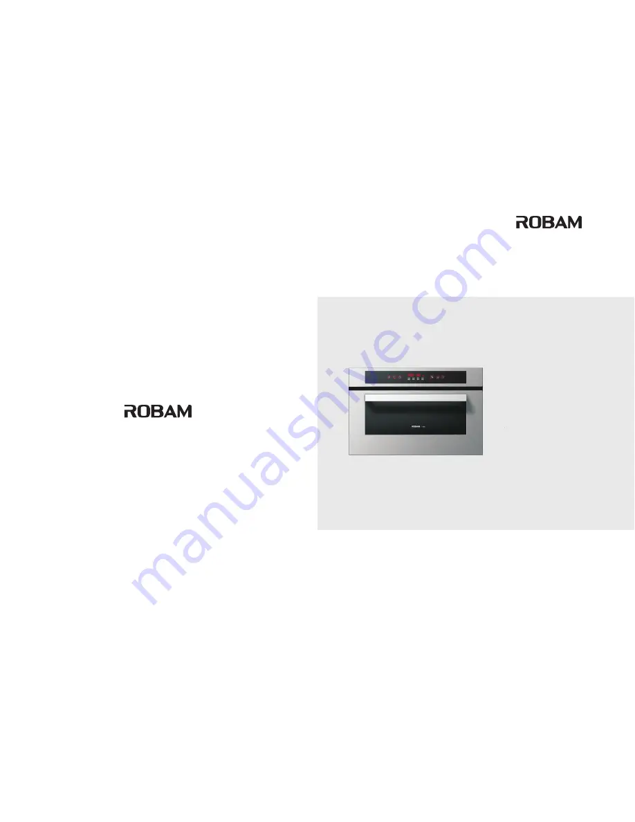 Robam ZQB235-SA01 Operation Manual Download Page 1